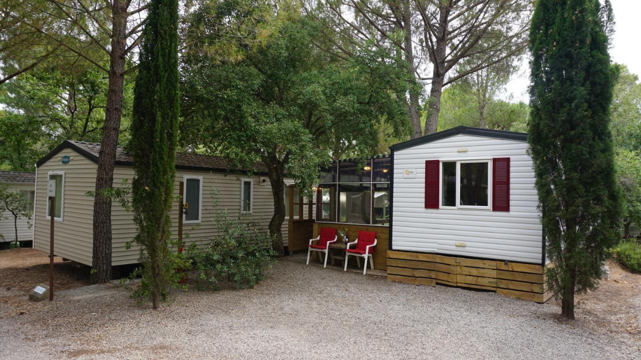 Chalets Met Buitenkeuken Op Camping Lei Suves - Joycasa Roquebrune-sur-Argens Exterior foto